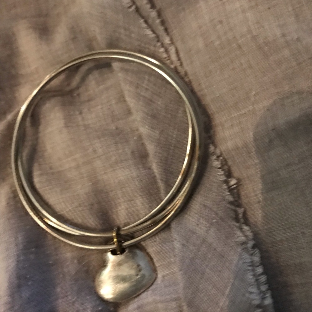 Tiffany heart bangle